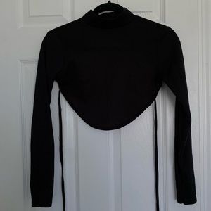 Nasty Gal Open back tie top